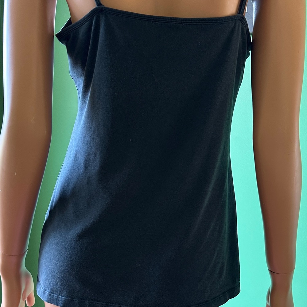 💐💐EUC Sonoma Women's Black Spaghetti Strap Camisole Top💐💐 - Picture 6 of 11